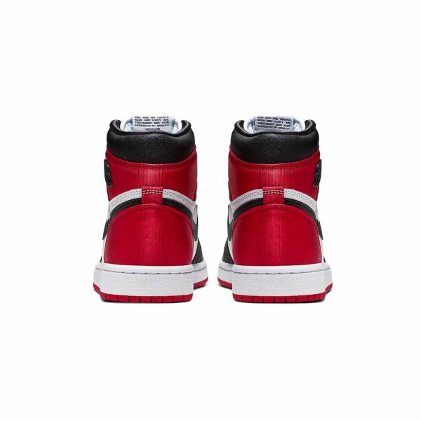 Air Jordan 1 Retro High 'Satin Black Toe' for Women - product image from the listing.