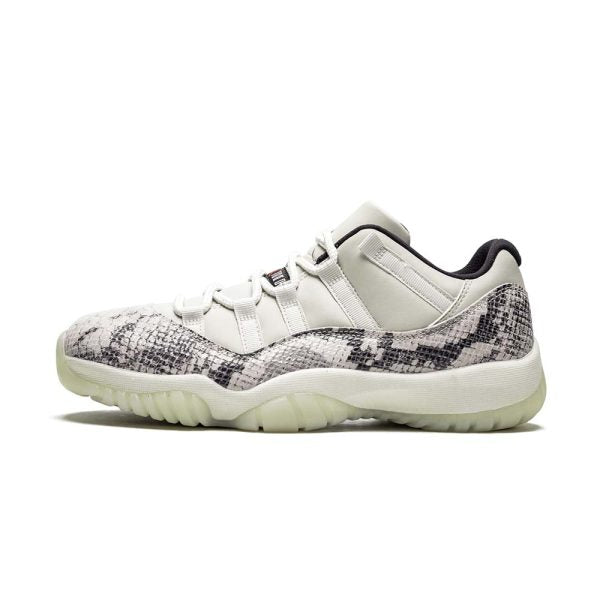 "Snakeskin Light Bone" Air Jordan 11 Retro Low - product image from the listing.