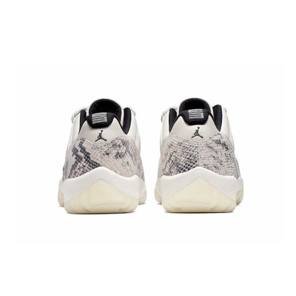 "Snakeskin Light Bone" Air Jordan 11 Retro Low - product image from the listing.