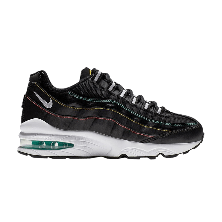 Black Kinetic Green (GS) - Nike Air Max 95 - product image from the listing.