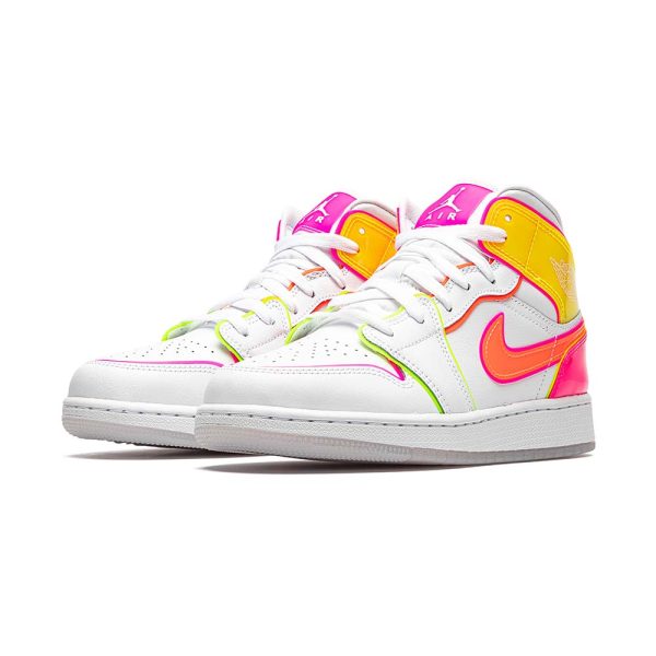 Air Jordan 1 Mid GS 'Edge Glow' - product image from the listing.