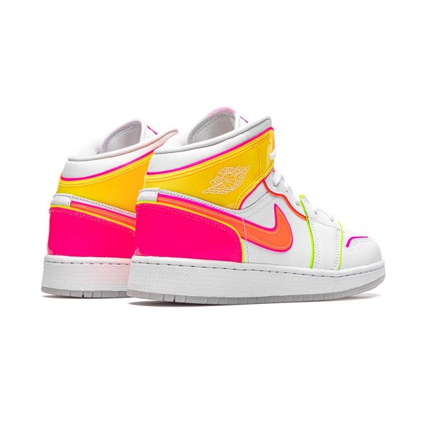 Air Jordan 1 Mid GS 'Edge Glow' - product image from the listing.