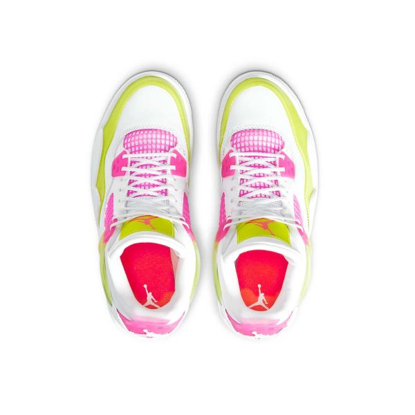 "Lemon Venom" Air Jordan 4 Retro GS - product image from the listing.