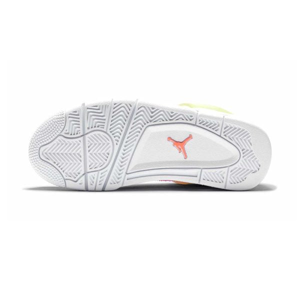 "Lemon Venom" Air Jordan 4 Retro GS - product image from the listing.