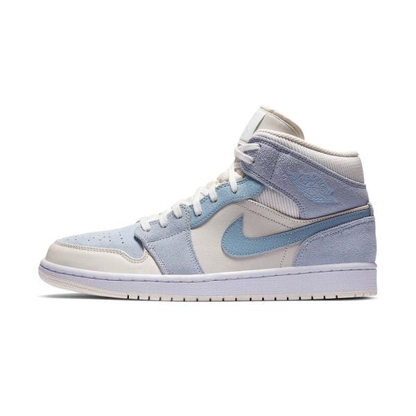 Air Jordan 1 Mid SE 'Sail Light Blue' - product image from the listing.