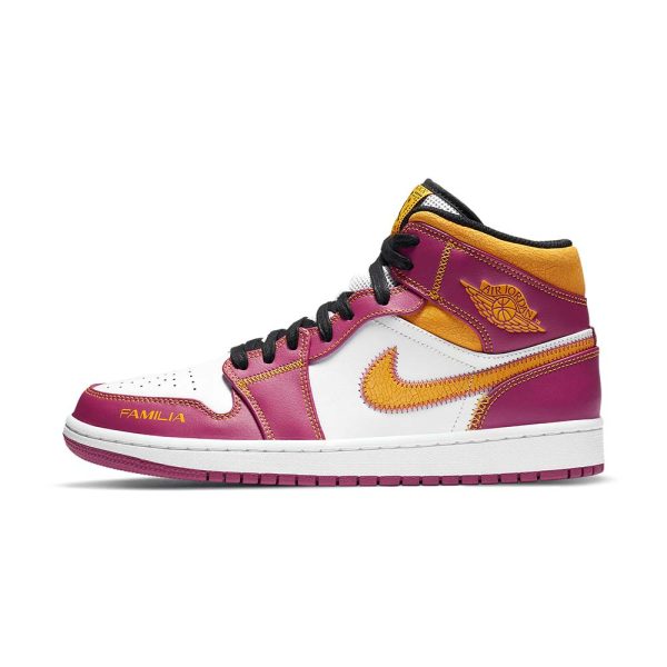 "Familia" Air Jordan 1 Mid DC0350 100 - product image from the listing.