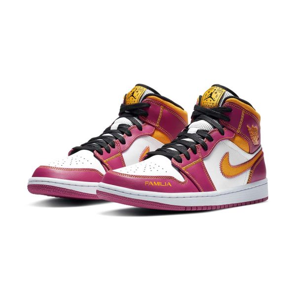"Familia" Air Jordan 1 Mid DC0350 100 - product image from the listing.