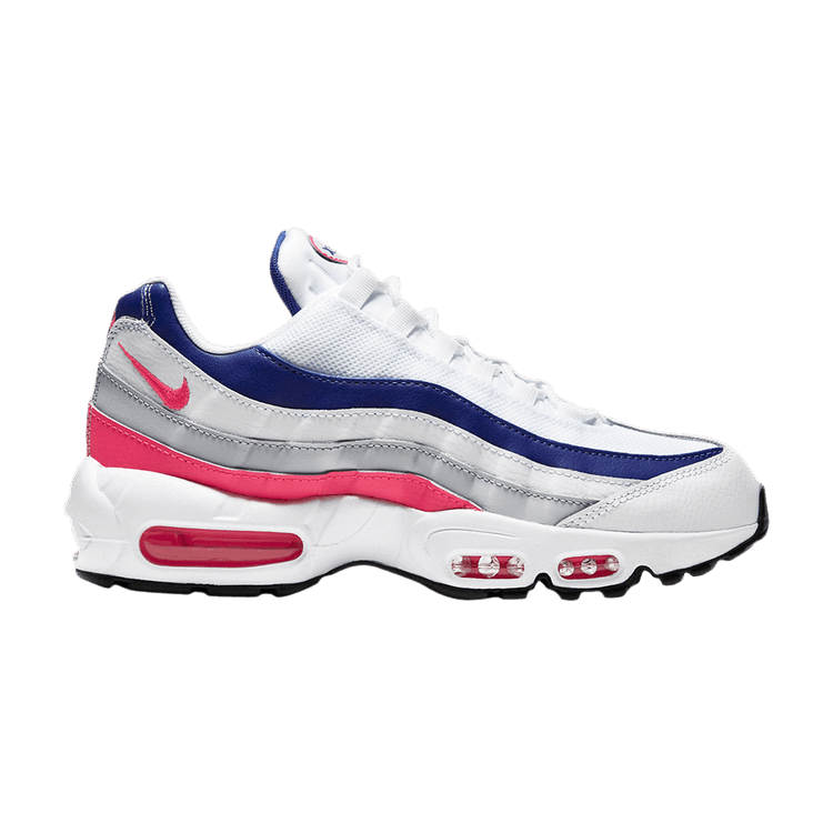 Women's Nike Air Max 95 White Hyper Pink - product image from the listing.