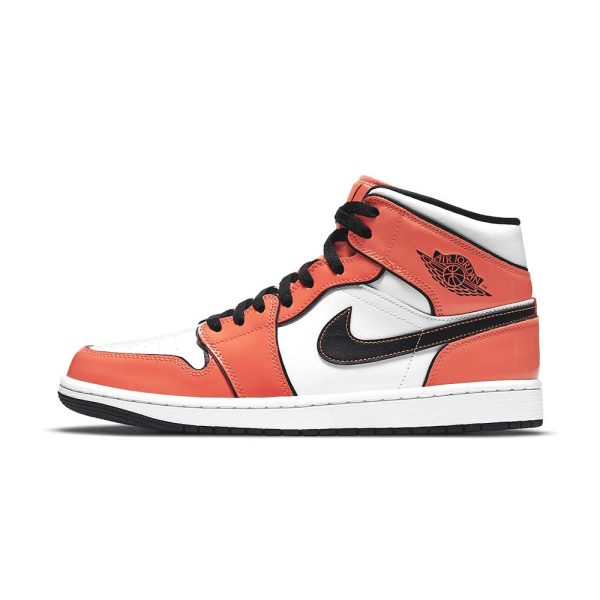 "Turf Orange" Air Jordan 1 Mid SE DD6834 802 - product image from the listing.