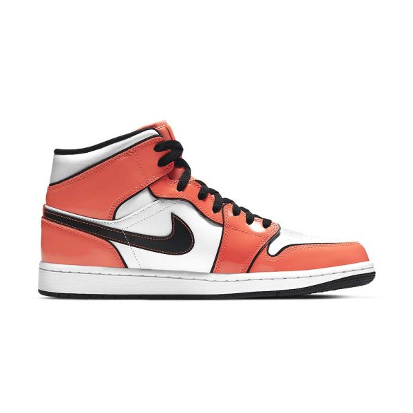 "Turf Orange" Air Jordan 1 Mid SE DD6834 802 - product image from the listing.