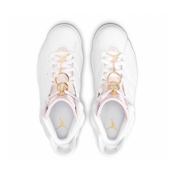Air Jordan 6 Retro 'Gold Hoops' for Women - product image from the listing.