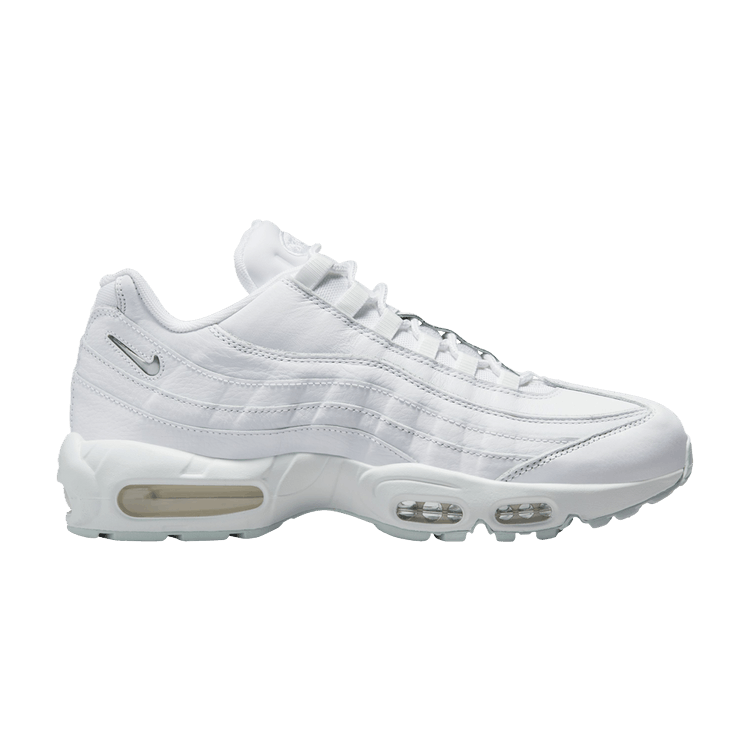 Nike Air Max 95 Jewel Triple in White - product image from the listing.