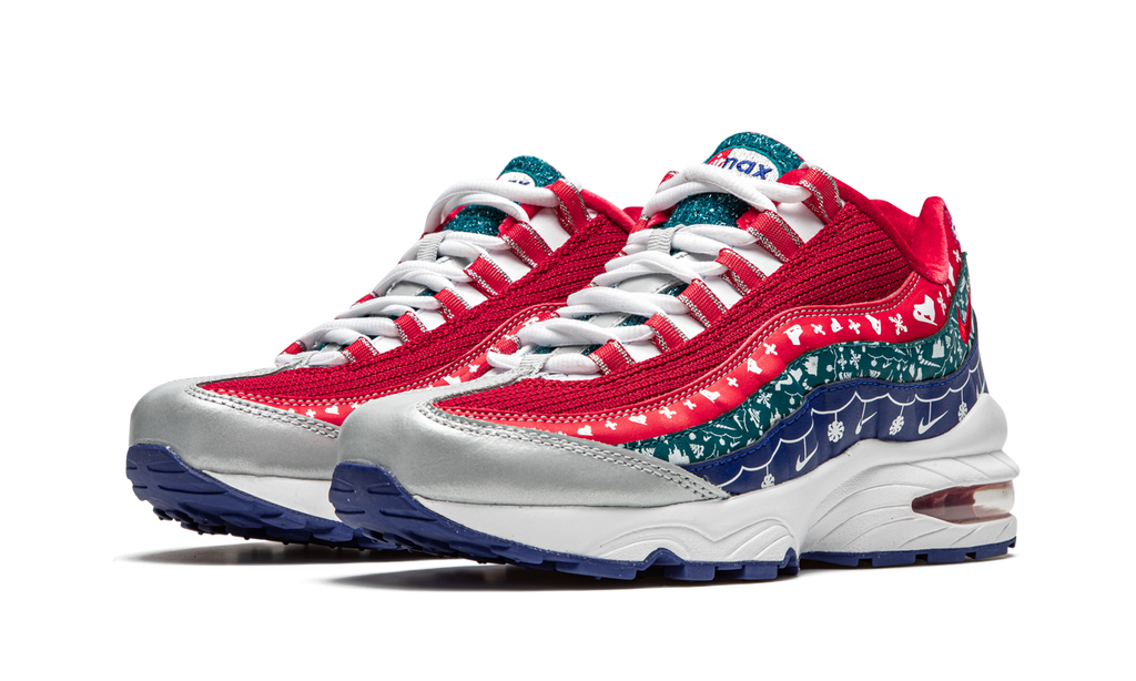 "Christmas Sweater" Air Max 95 GS CT1593 100 - product image from the listing.