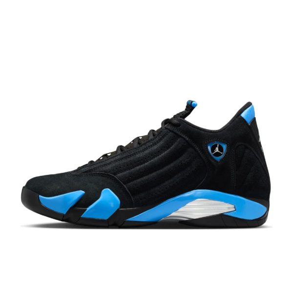 Air Jordan 14 "Black University Blue" - product image from the listing.