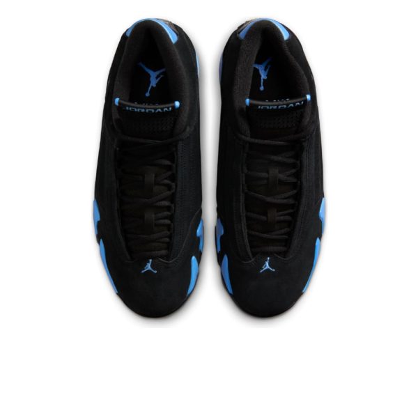Air Jordan 14 "Black University Blue" - product image from the listing.