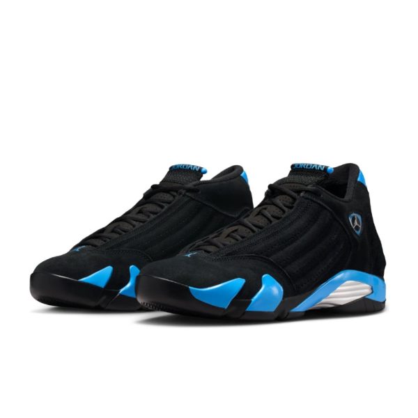 Air Jordan 14 "Black University Blue" - product image from the listing.