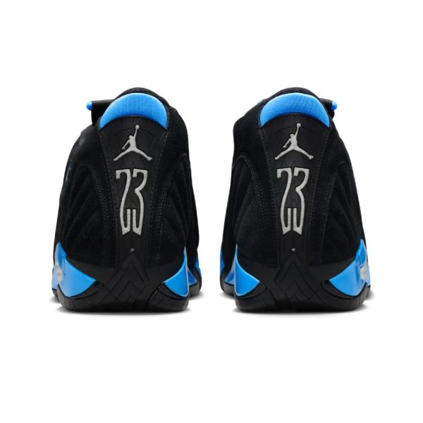 Air Jordan 14 "Black University Blue" - product image from the listing.