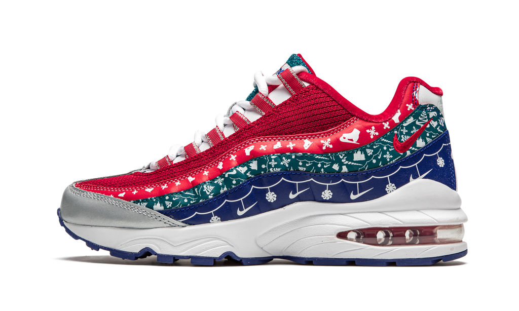 "Christmas Sweater" Air Max 95 GS CT1593 100 - product image from the listing.