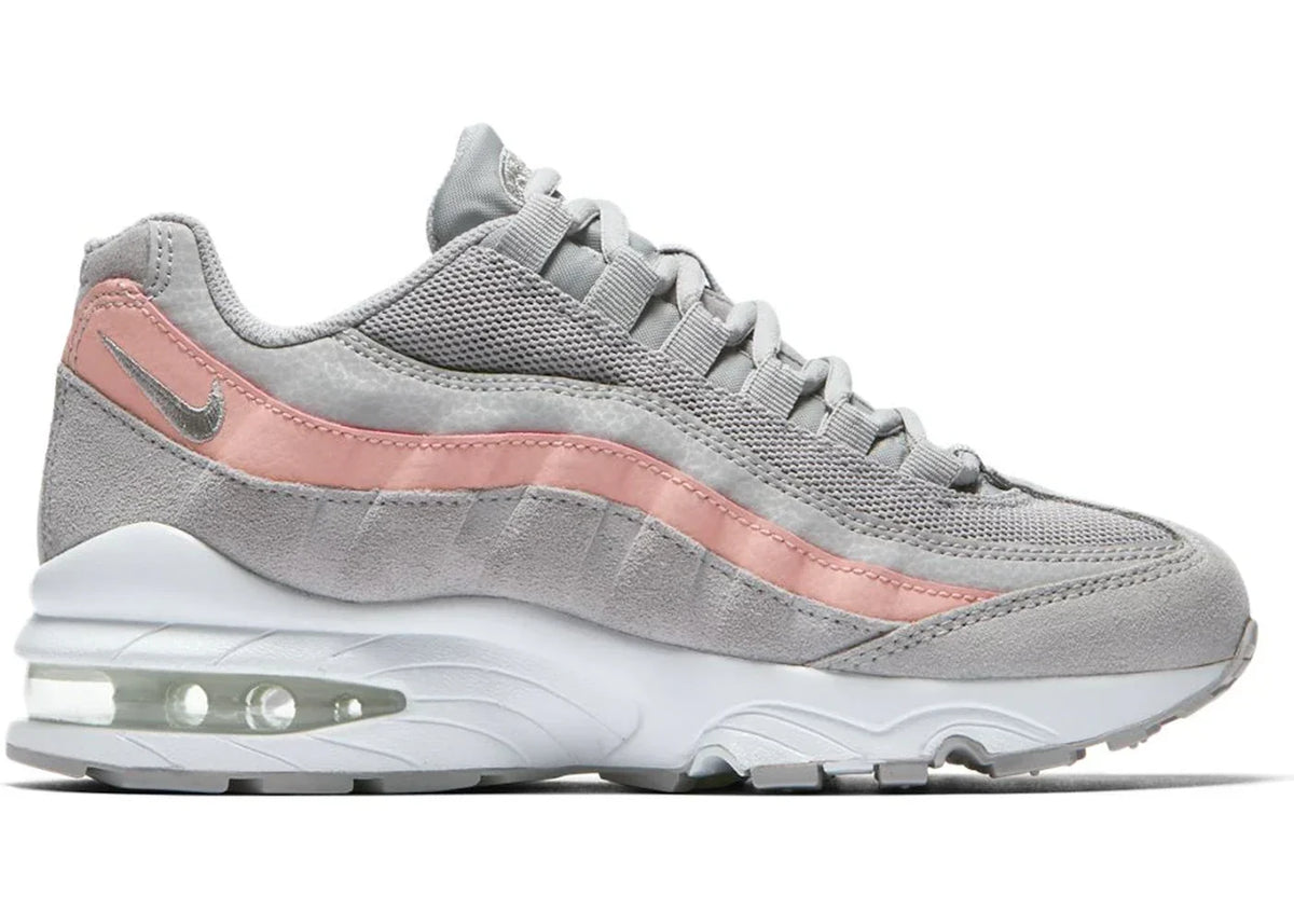 Atmosphere Grey Bleached Coral (GS) - Nike Air Max 95 - product image from the listing.
