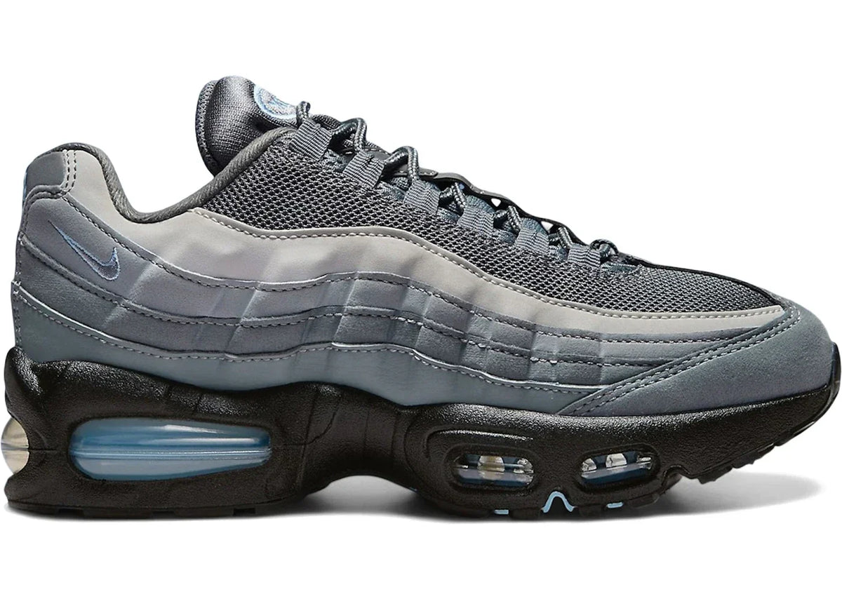 Big Bubble Cool Grey Psychic Blue (GS) - Nike Air Max 95 - product image from the listing.