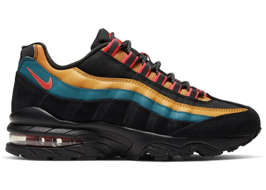 Black Bright Spruce (GS) - Nike Air Max 95 - product image from the listing.