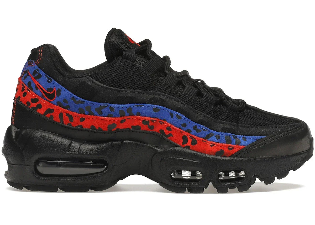 Women's Nike Air Max 95 Black Leopard - product image from the listing.