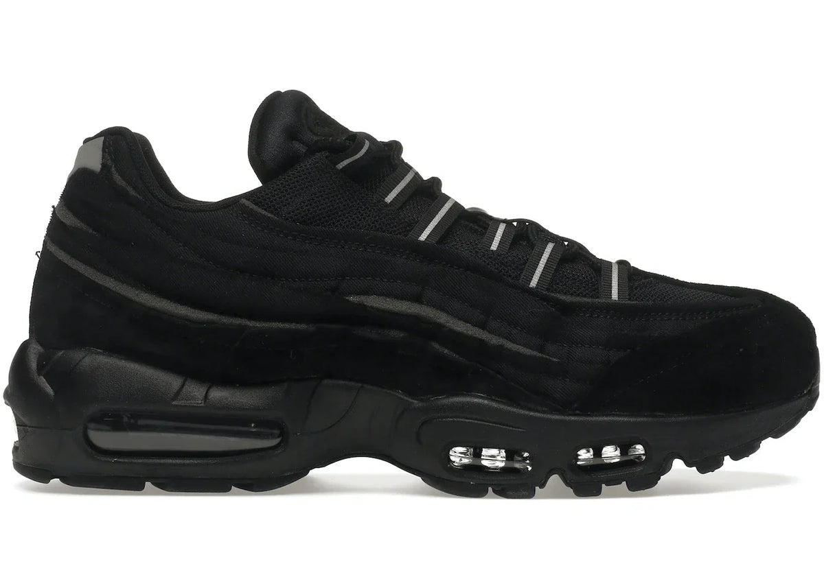 Nike Air Max 95 Comme des Garcons in Black - product image from the listing.
