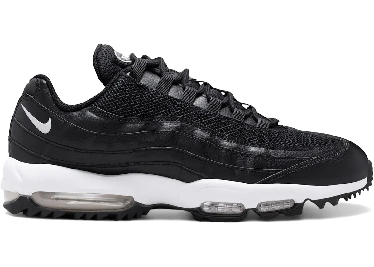 Nike Air Max 95 Golf in Black White - product image from the listing.