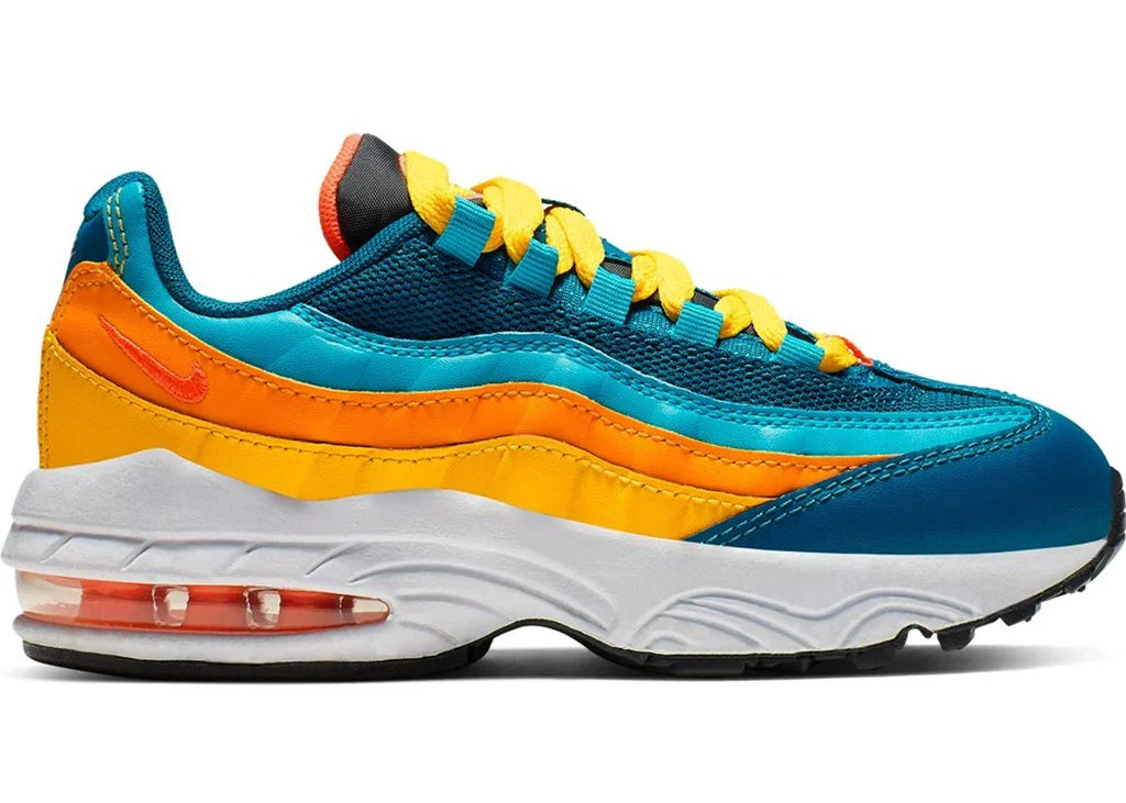 Green Abyss Flash Crimson (PS) - Nike Air Max 95 - product image from the listing.