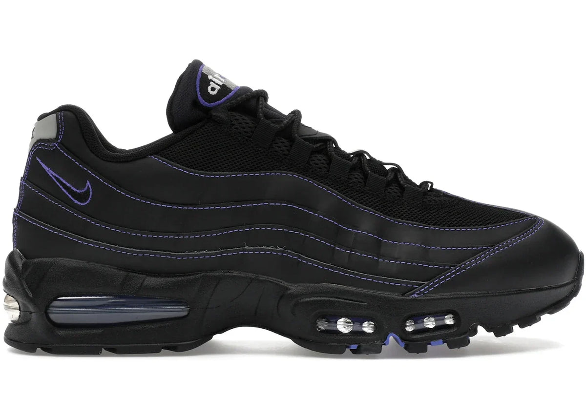 Nike Air Max 95 OG Big Bubble Black Persian in Violet - product image from the listing.