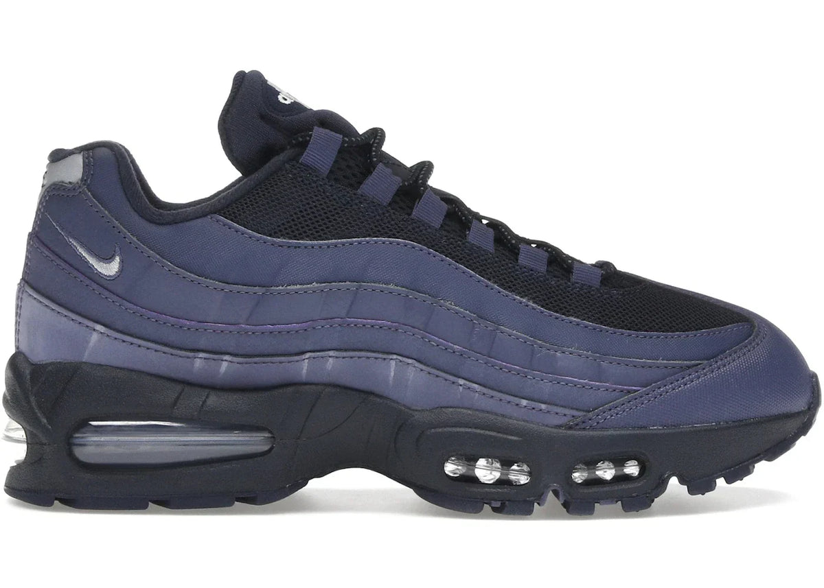 Nike Air Max 95 OG Big Bubble Sanded in Purple - product image from the listing.