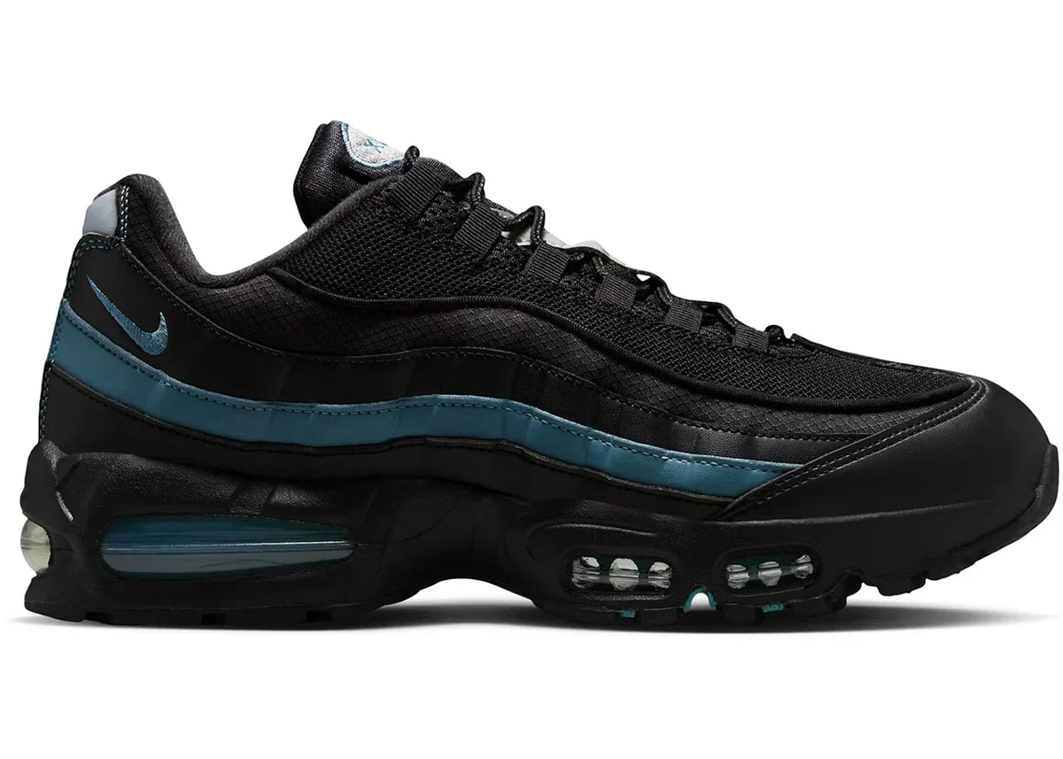 Nike Air Max 95 OG Big Bubble Smoky in Blue Black - product image from the listing.