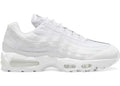Nike Air Max 95 OG Big Bubble Triple in White - product image from the listing.