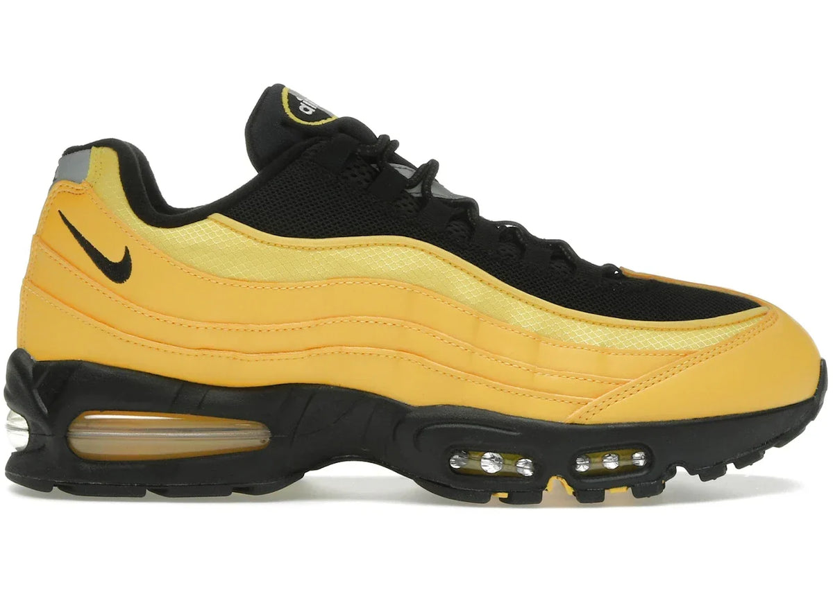 Nike Air Max 95 OG Big Bubble Varsity Maize in Black - product image from the listing.