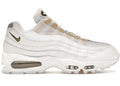 Nike Air Max 95 OG Big Bubble White Team in Gold - product image from the listing.
