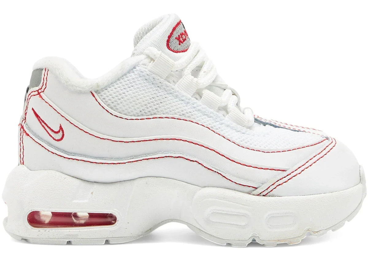 White University Red (TD) - Nike Air Max 95 OG - product image from the listing.