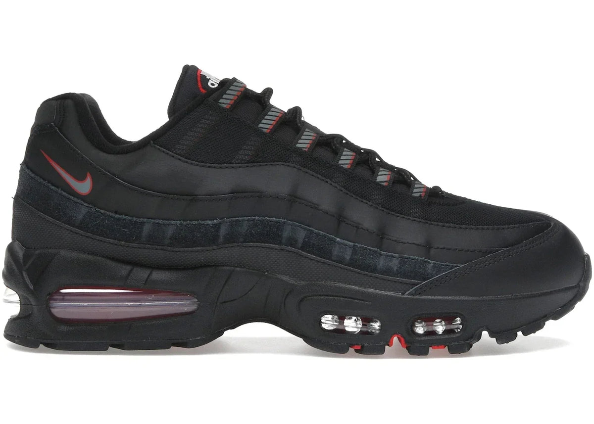 Nike Air Max 95 Racing Pack in Black University Red - product image from the listing.