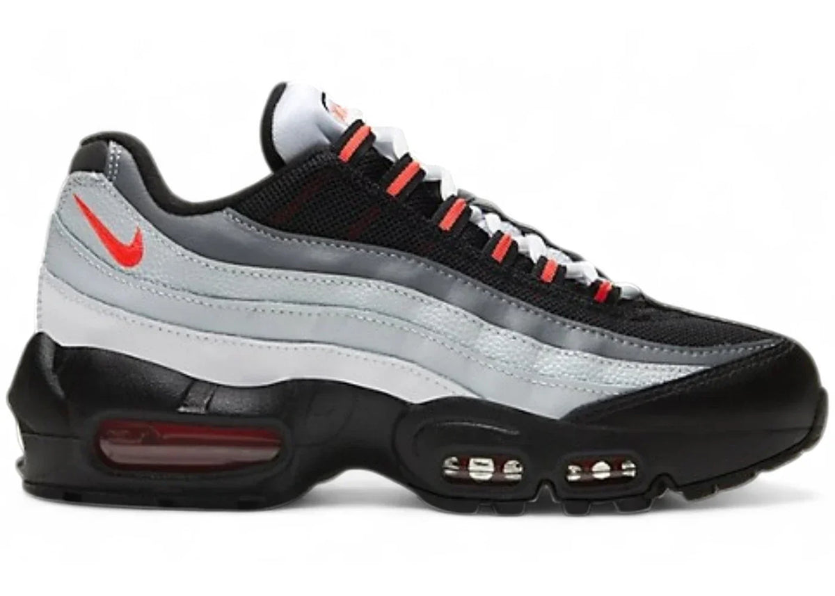 Recraft White Black Infrared 23 (GS) - Nike Air Max 95 - product image from the listing.