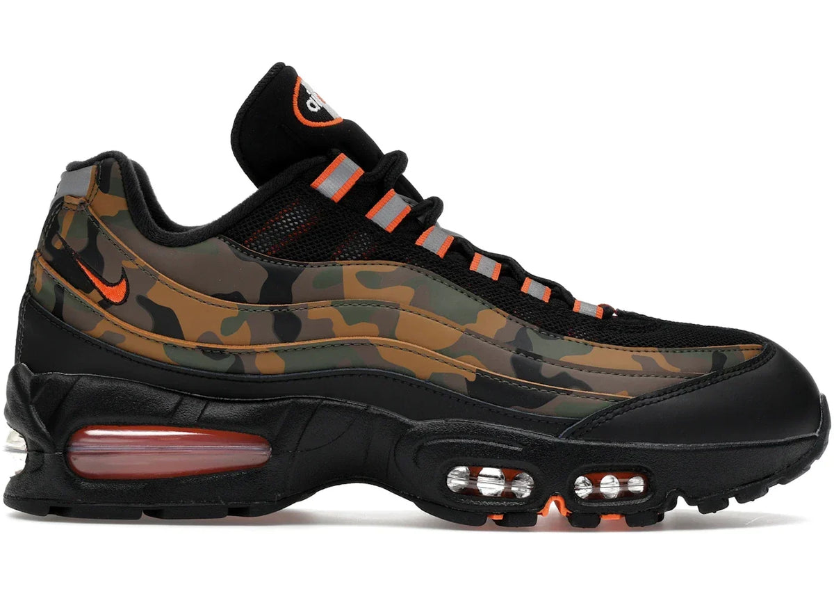 Safety Orange Camo - Nike Air Max 95 - product image from the listing.