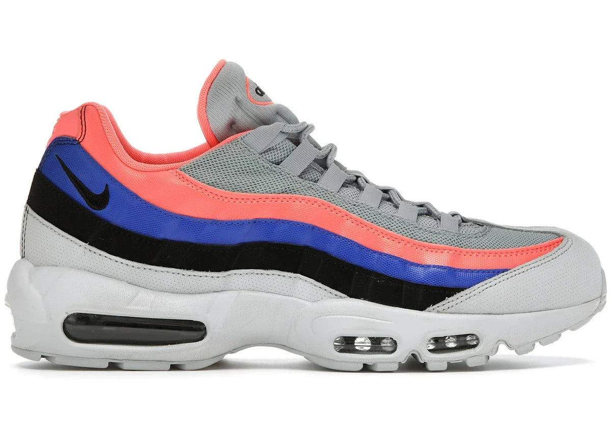Nike Air Max 95 Ultramarine in Platinum - product image from the listing.