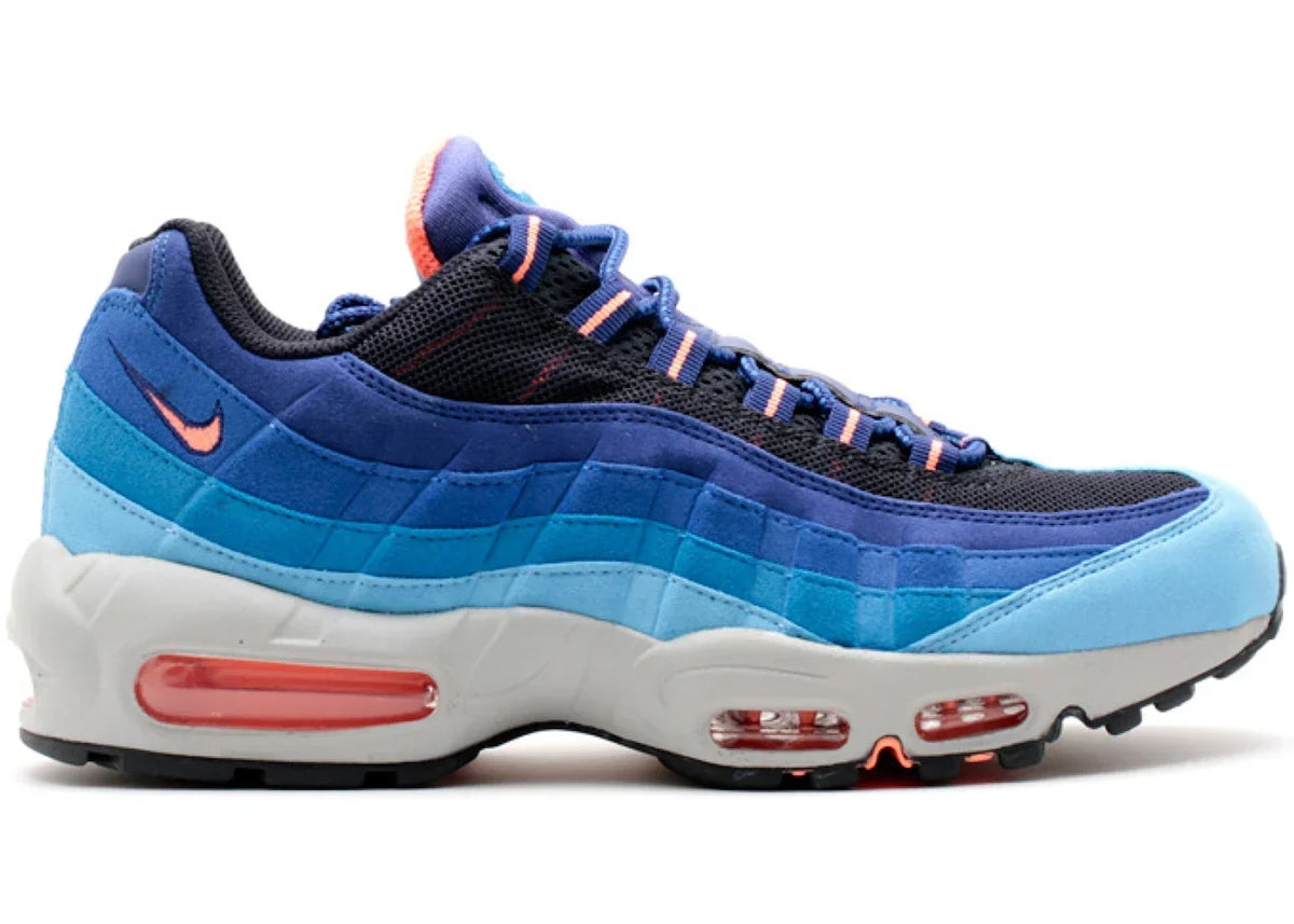 Nike Air Max 95 University Blue Bright Mango Photo in Blue - product image from the listing.