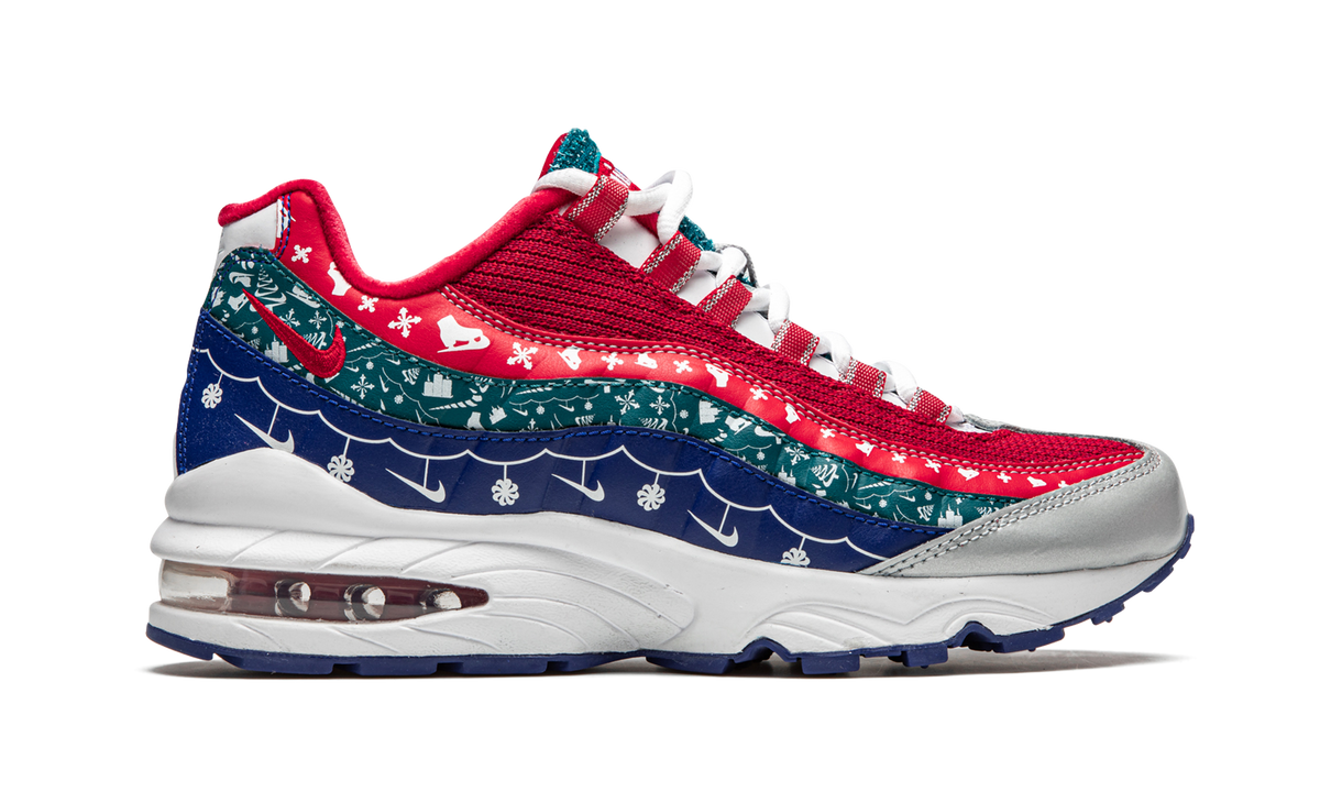 "Christmas Sweater" Air Max 95 GS CT1593 100 - product image from the listing.