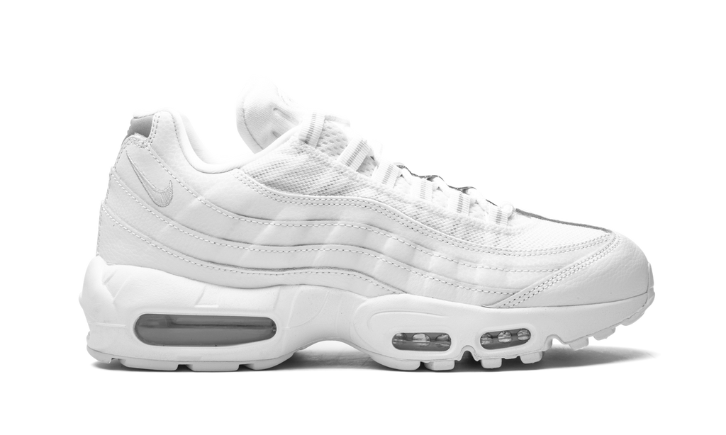 "White Silver" Air Max 95 Essential AT9865 100 - product image from the listing.