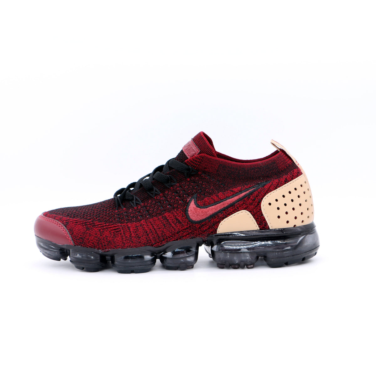 Nike Air VaporMax Flyknit 2 Sneakers in Burgundy AT8955-6009 - product image from the listing.
