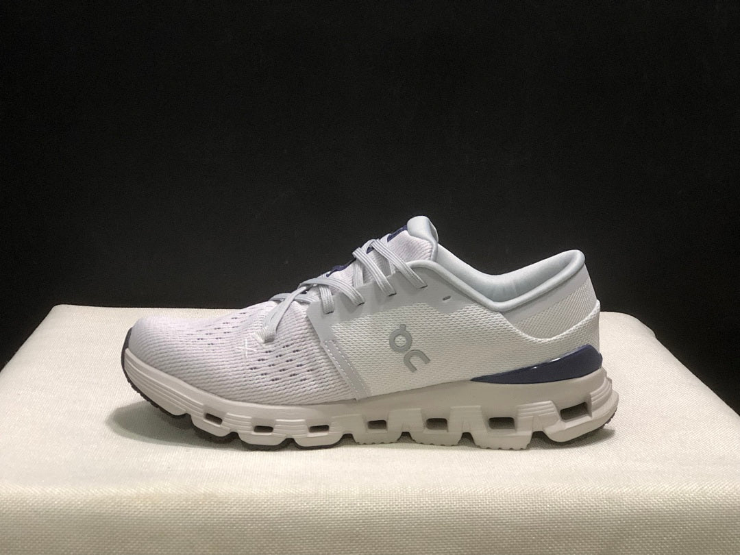 On Cloud X 4 Sneakers in Lavender and in Blue - product image from the listing.
