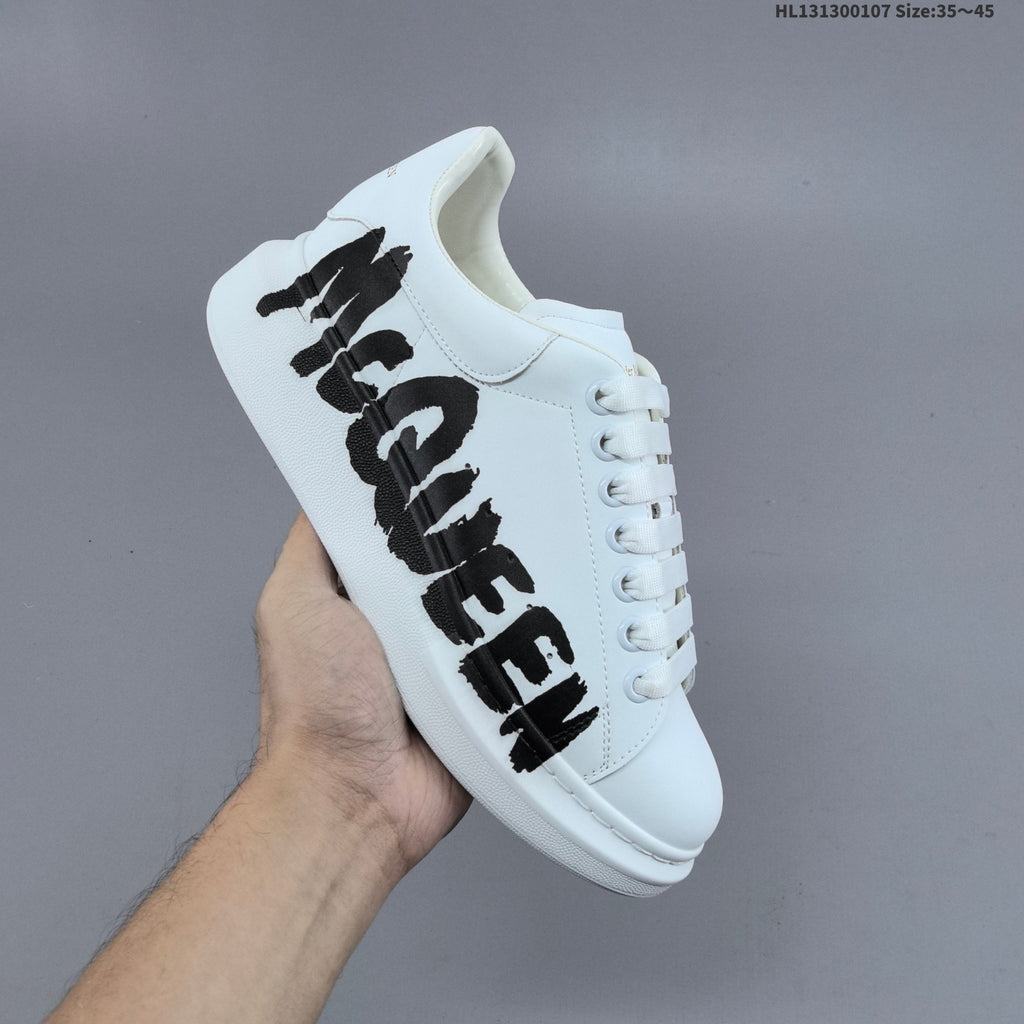 Alexander McQueen Oversized Sole Trainers with Graphic Logo - product image from the listing.