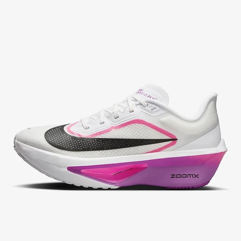 Nike Zoom Fly 6 Running Shoes in White Pink FN8454-101 - product image from the listing.