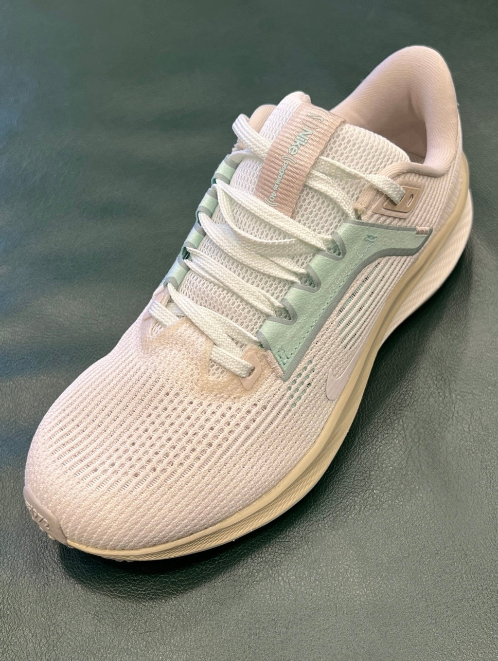 Nike Air Zoom Pegasus 40 Running Shoes FN7629-030 in Mint Green - product image from the listing.