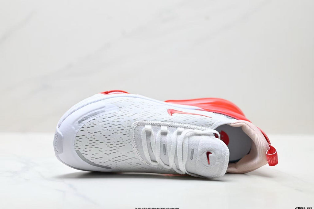 Nike Air Zoom Sneakers in White and Red JF268-GDE - product image from the listing.