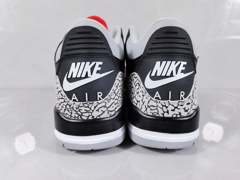 Black Cement Sneakers - Jordan 3 Retro - product image from the listing.